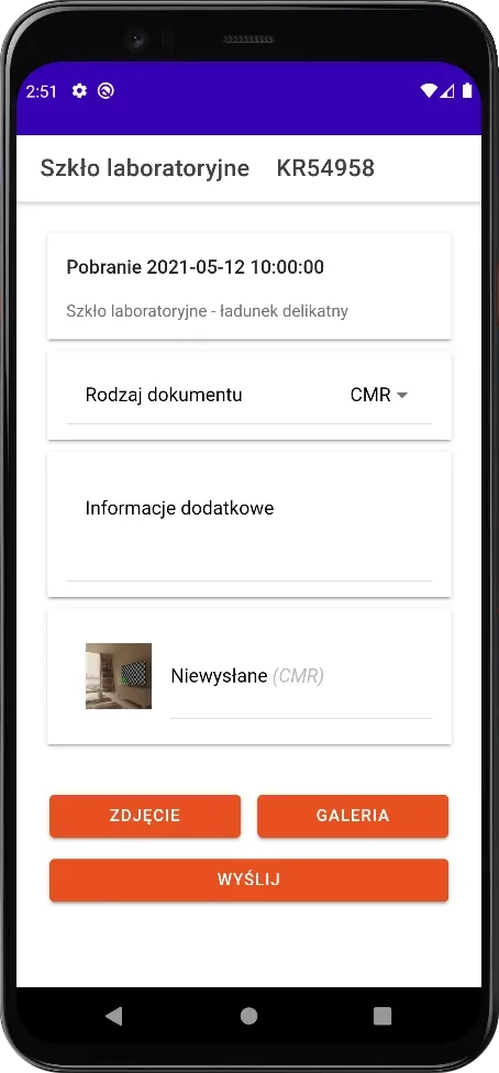 Dedykowany system do zarządzania transportem