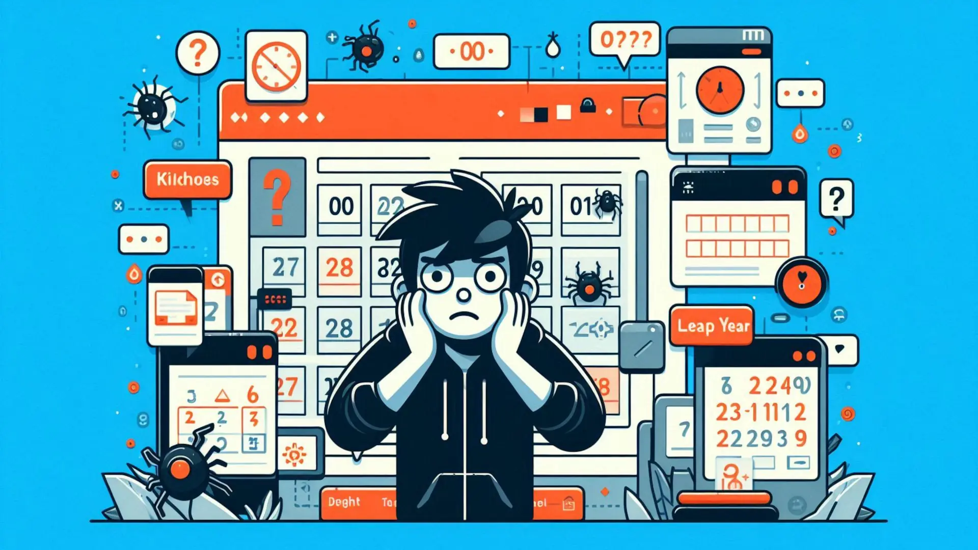 Problemy z kalendarzem w aplikacji – strefy czasowe, formaty dat i pułapki programistyczne