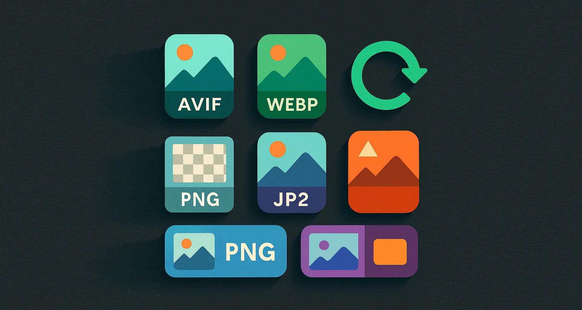Porównanie różnych formatów graficznych: WebP, AVIF, PNG, SVG i ich zastosowań w projektach webowych